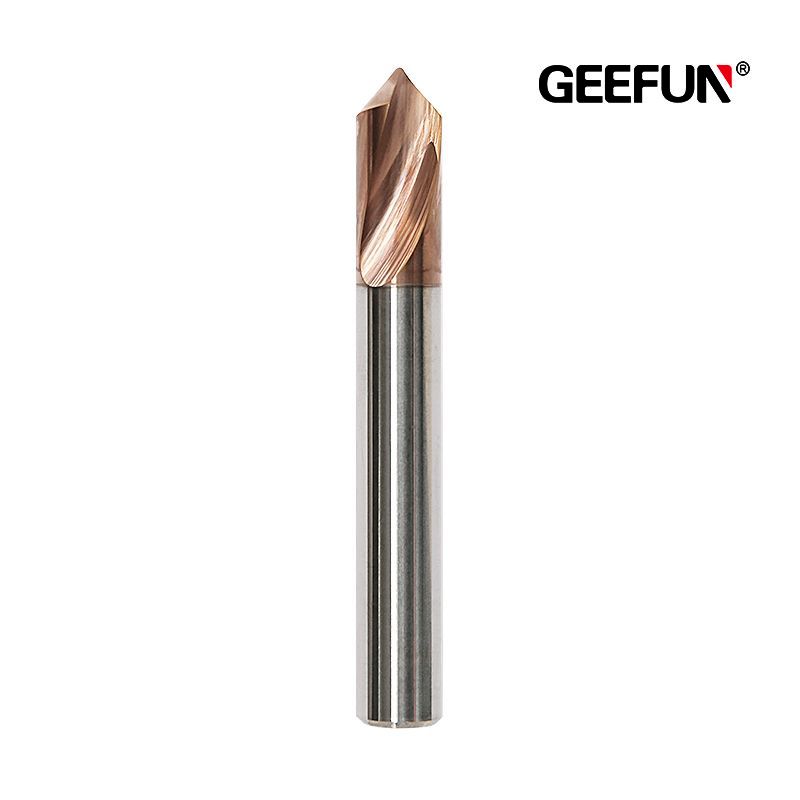 Spot Drill 60 90 120 Degrees 120mm Chamfer Mill Stub Start Location Center Bit CNC Router GEEFUN